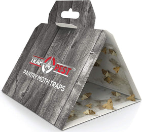 TRAP A PEST traps grains and flours from pantry moths.