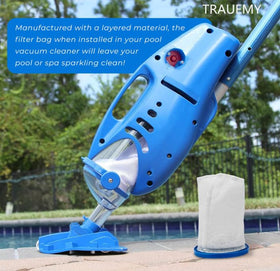 TRAUEMY X-treme bag handles silt, sand, and dirt effectively.