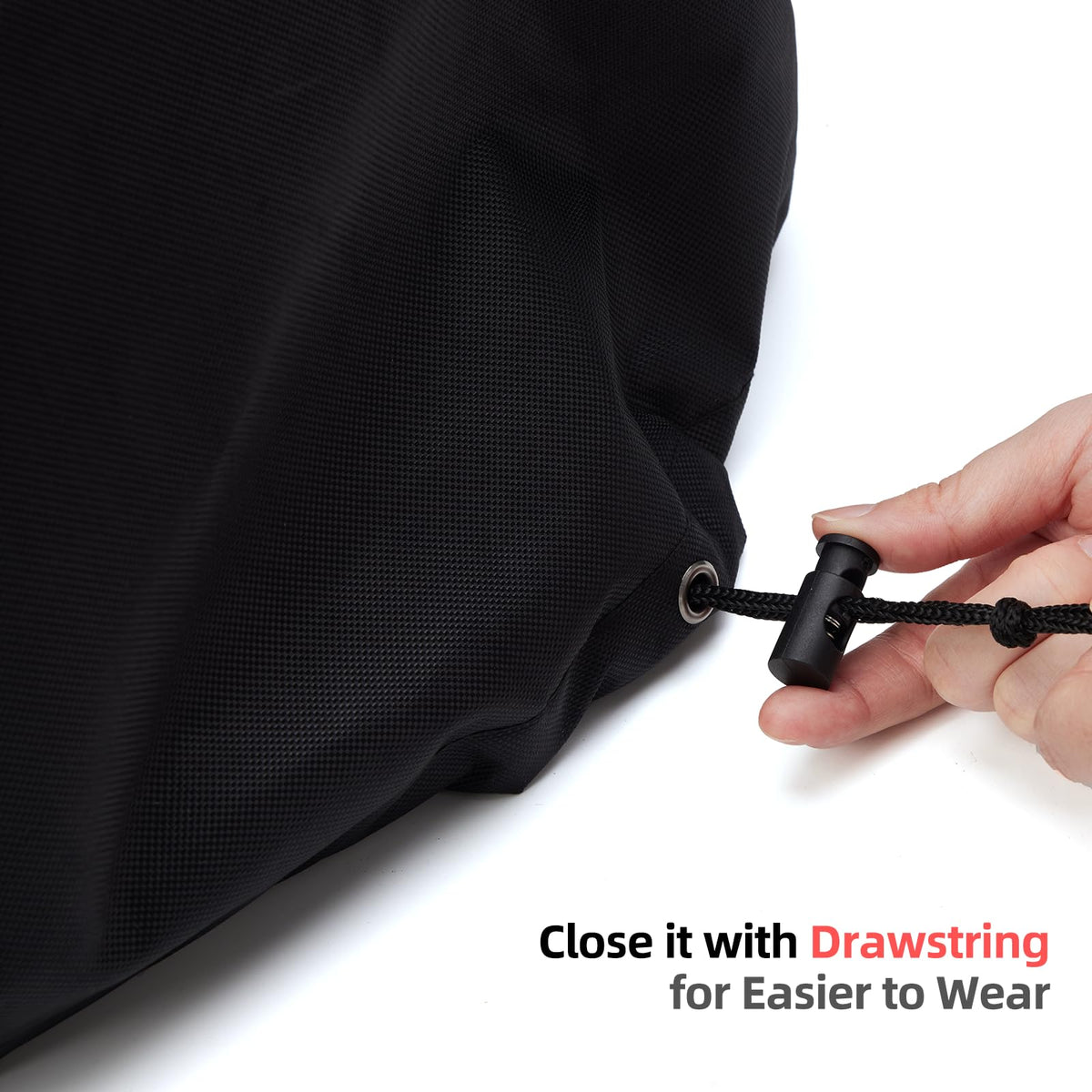 Travelit Ninja OO101 cover top handle eases removal after cooking
