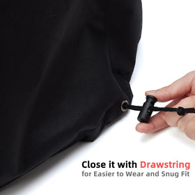 TRAVELIT Ninja Woodfire Pro XL cover drawstring closure for quick setup
