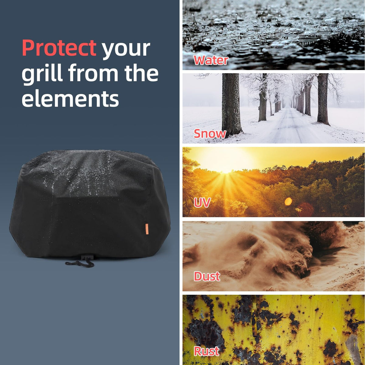 TRAVELIT Ninja Woodfire Pro XL cover precisely fits OG951 grill