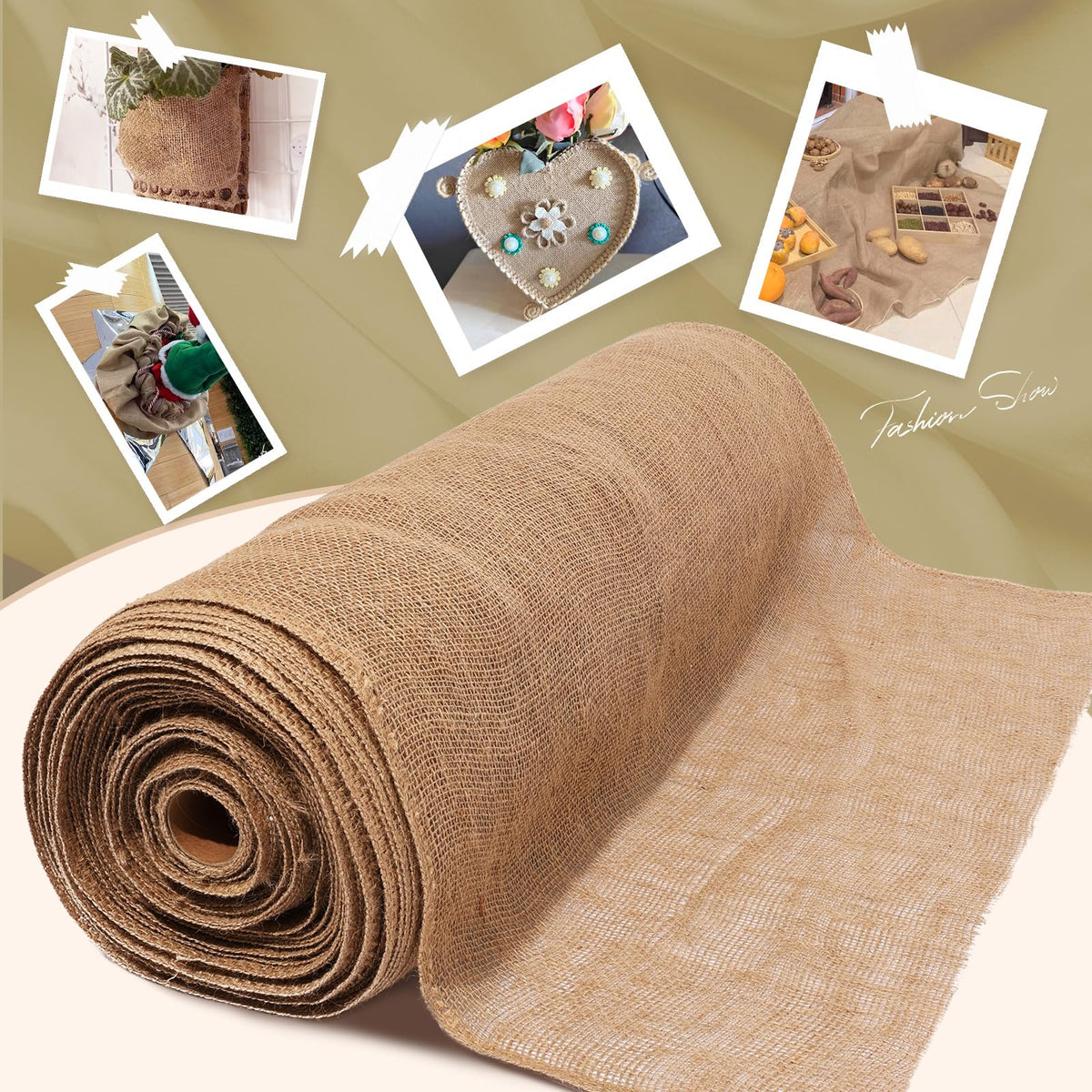 TravLand burlap tree wrap shields bark from winter elements with natural appeal.