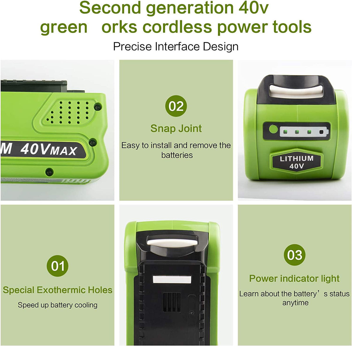 TREE.NB GMAX compatibility label helps safely pair tools.