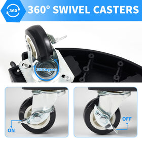 Adjustable diameter dolly from TreeGun fits 8–22 inch pots.