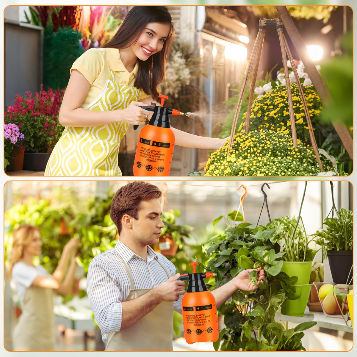 TREEHAC multi-use sprayer suitable for garden, cleaning, and DIY projects