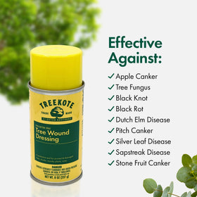 Made in USA label on Treekote reinforces quality and local production.