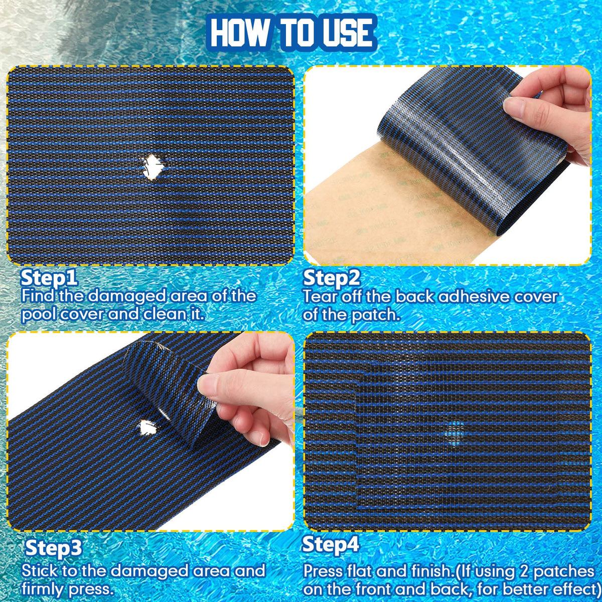 Treela double-strength patch layer demonstration on cover