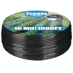 Treela drip tape 1000ft roll enabling uniform irrigation