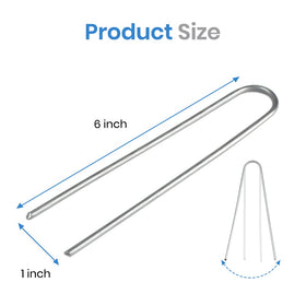 TreeLen multiuse garden stakes for tents and inflatables.