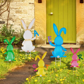 Treewoll Easter yard decor display suits gardens, courtyards, and porches.