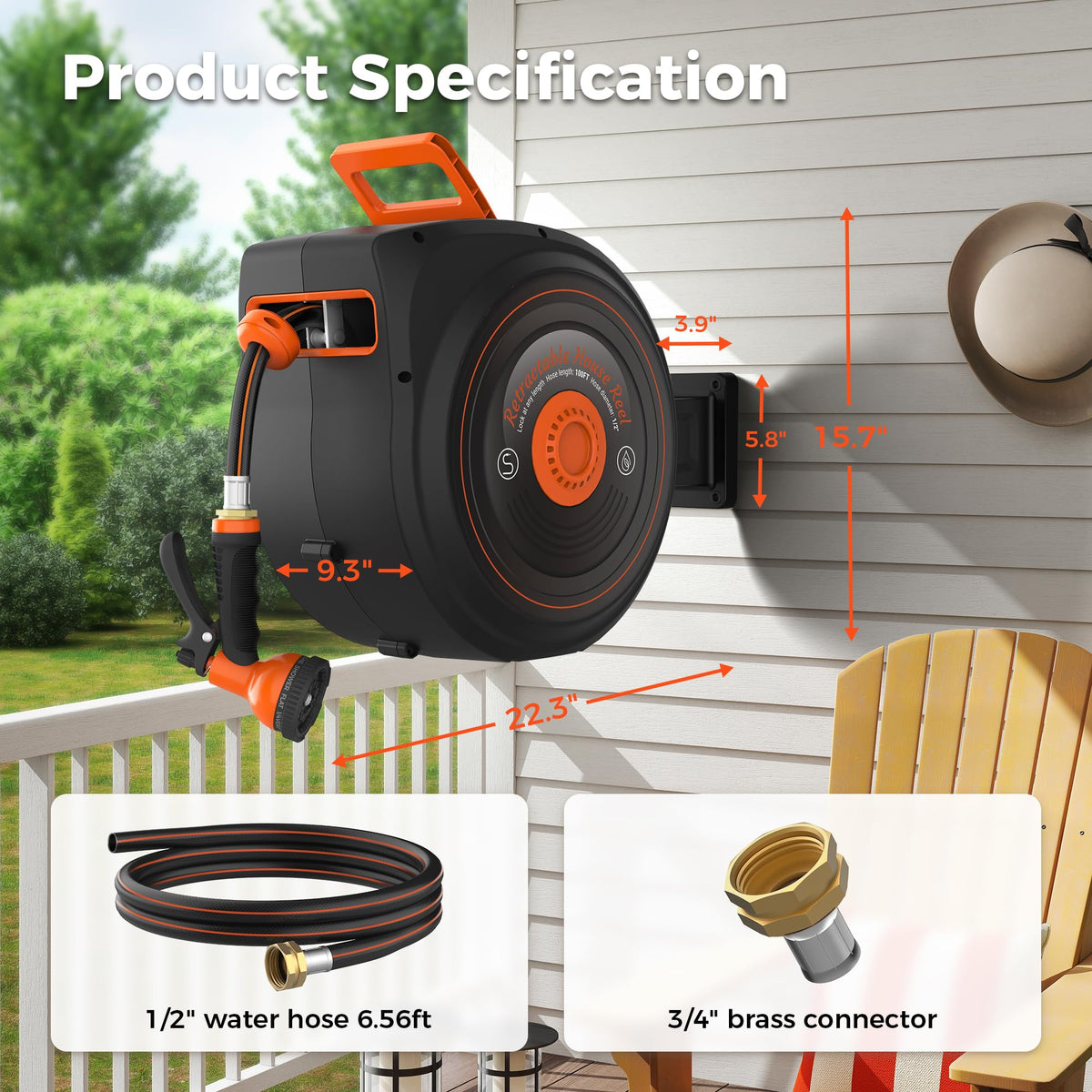 Treillage Tale leak-proof core ensures steady flow with no drips.