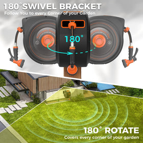Treillage Tale UV-resistant shell and brass connectors resist rust in all weather.