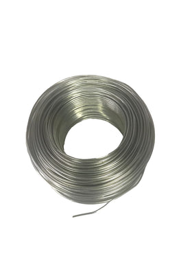 Trellis Anchors zinc-coated wire resists rust for outdoor use.