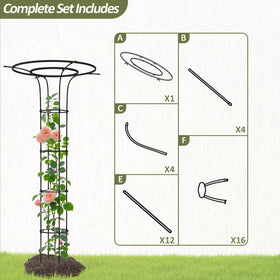 Trellume Trellis tool-free assembly for quick setup.