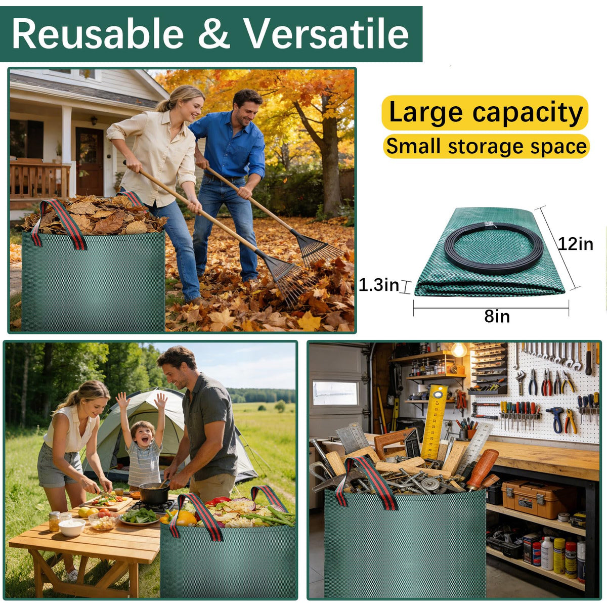 Trendara fold-flat storage design saves space when not in use
