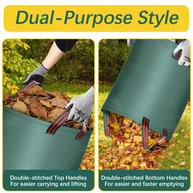 Trendara versatile yard bag for leaves, toys, and camping gear