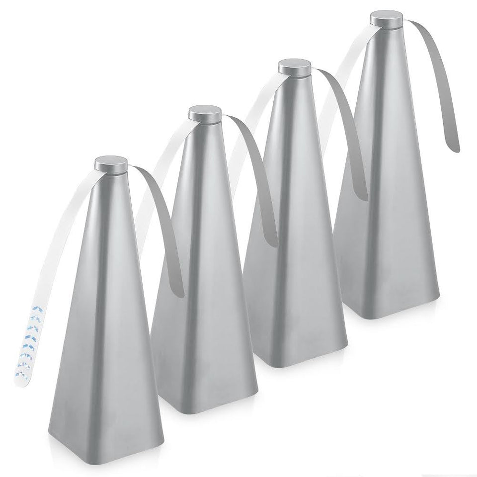 Treva chemical-free bug fan front view for patio use, compact and quiet.