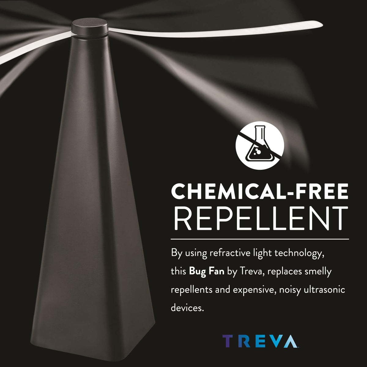 Treva soft-stop blades for safe, gentle operation.