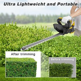 TREXEEN trimmer handles 3/5-inch branches for thicker hedges