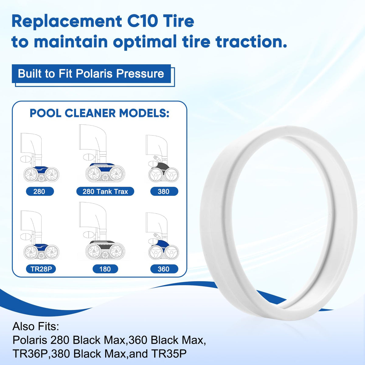 Trhretn C10 tire easy installation without tools