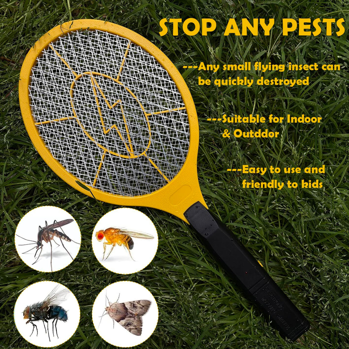 TRIDOK two pack for kitchen patio or camping use for fast bug elimination