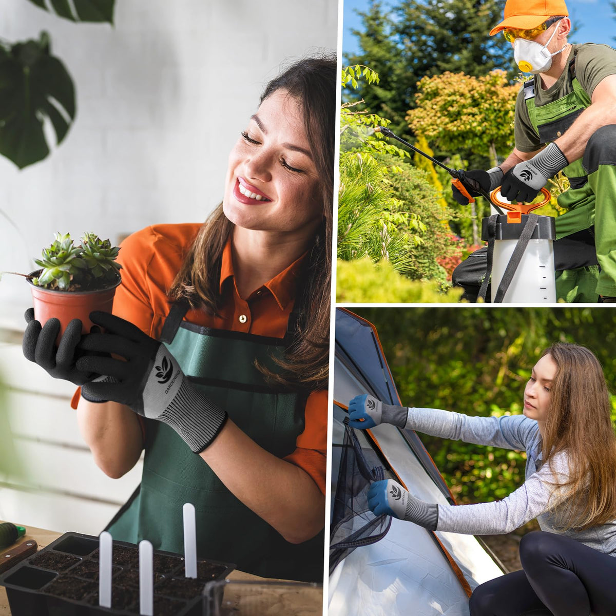 Trifabricy Garden Gloves DIY use for home projects and repairs