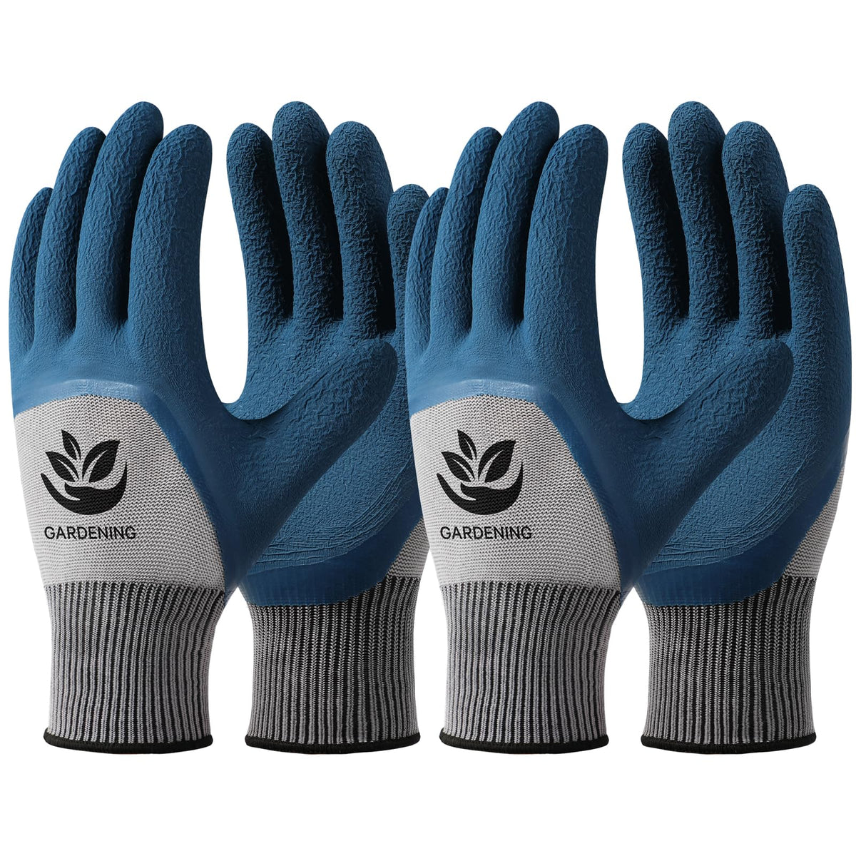 Trifabricy garden gloves six-pairs-pack protect hands during planting and weeding