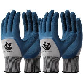 Trifabricy garden gloves six-pairs-pack protect hands during planting and weeding
