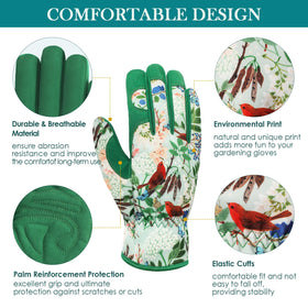 Thorn-proof design keeps hands safe during weeding and pruning with confidence.