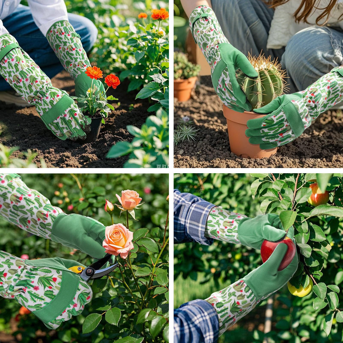 Trifabricy gloves are machine washable for easy cleaning after messy jobs.