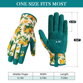 Trifabricy Garden Gloves ergonomic palm design for better grip