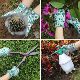 Multi-purpose gloves suitable for gardening, yard work, and DIY tasks.