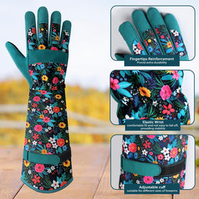 Trifabricy Gardening Gloves for Women, enhanced grip aids tool handling.