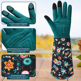 Trifabricy women's gloves allow touchscreen use without removing for quick checks