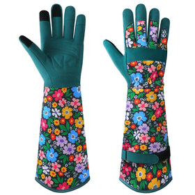 Trifabricy women's gardening gloves keep hands clean while weeding