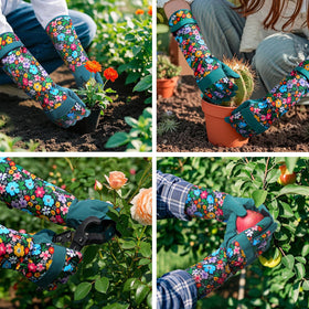 Trifabricy gloves are machine washable for easy care