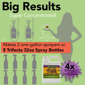 Trifecta Crop Control on a healthy plant after application