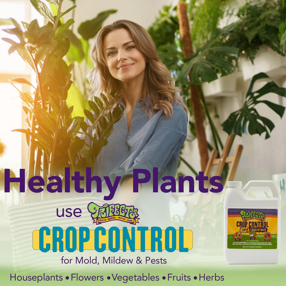 Trifecta Crop Control ingredients highlight natural essential oils for plant care