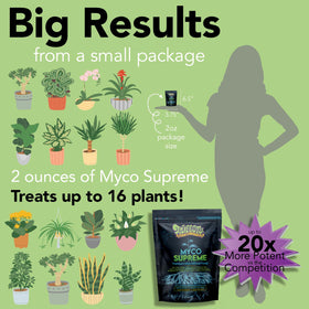 Trifecta Myco Supreme hydroponics setup, compatible with potting soil hydroponics and rockwool