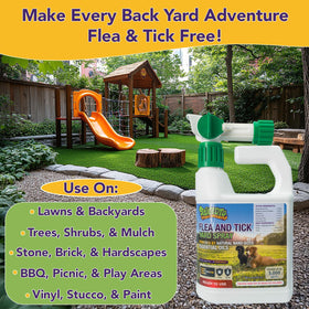 Trifecta natural protection supports safe outdoor play on lawns.