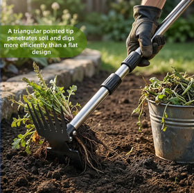 TrigenTeels rust-resistant black coating eases cleaning after use.