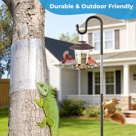TrigenTeels Weatherproof Plastic Shield withstands outdoor conditions.