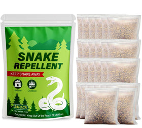 Trihood 16-pack snake repellent outdoor-indoor pouch guarding yards with natural scent barrier