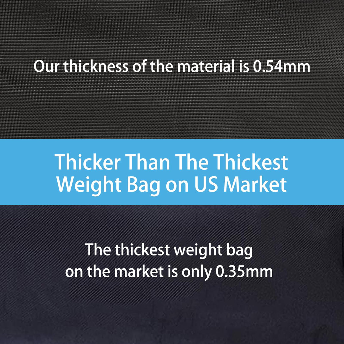 TRINKA sandbags water-resistant material protects contents during rain or splashes