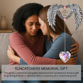 TRINYVORA large suncatcher for indoor and outdoor memorial displays