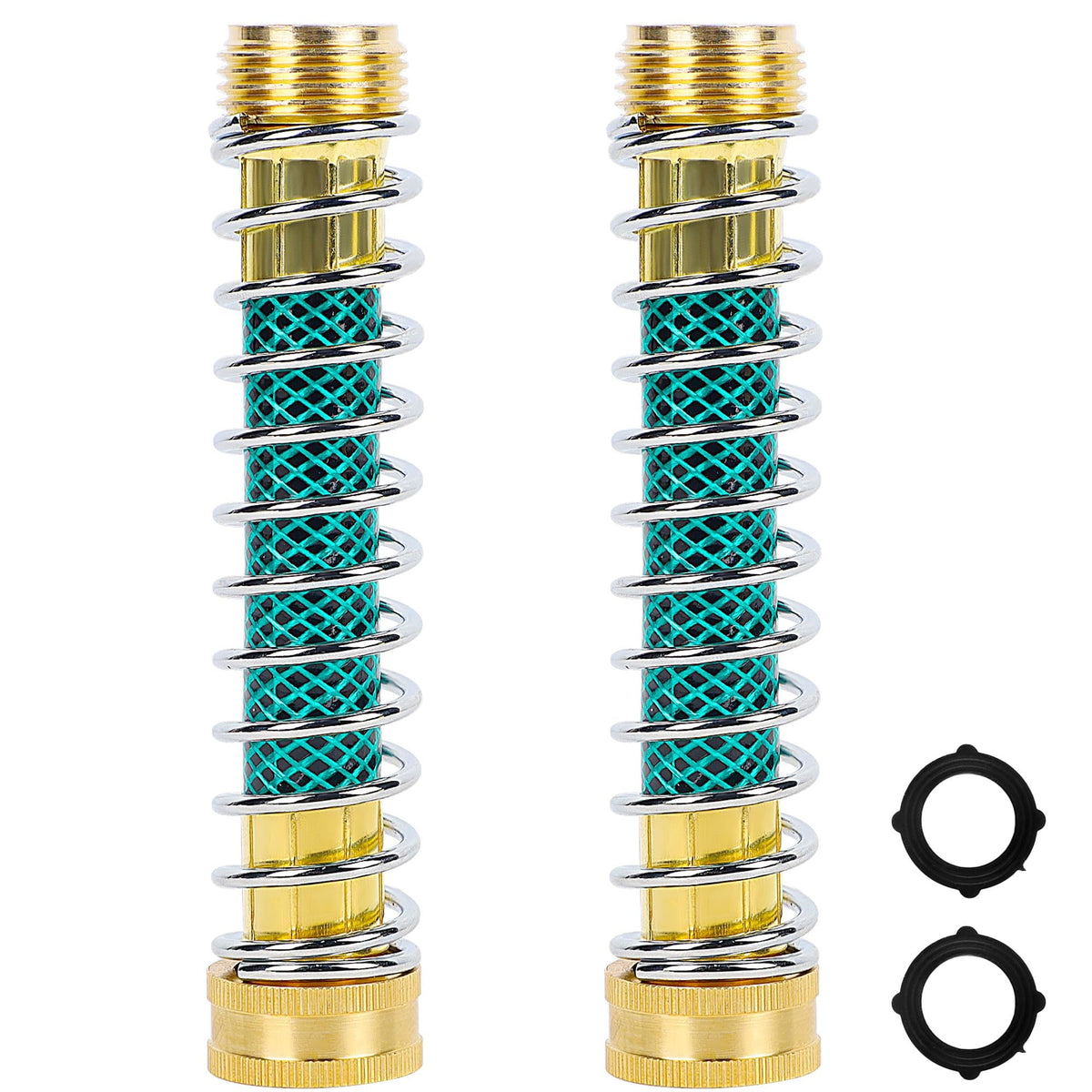 Triumpeek brass hose connector with 3/4 inch thread for a secure leak-free fit.