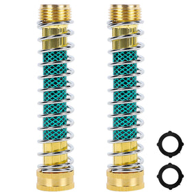 Triumpeek brass hose connector with 3/4 inch thread for a secure leak-free fit.