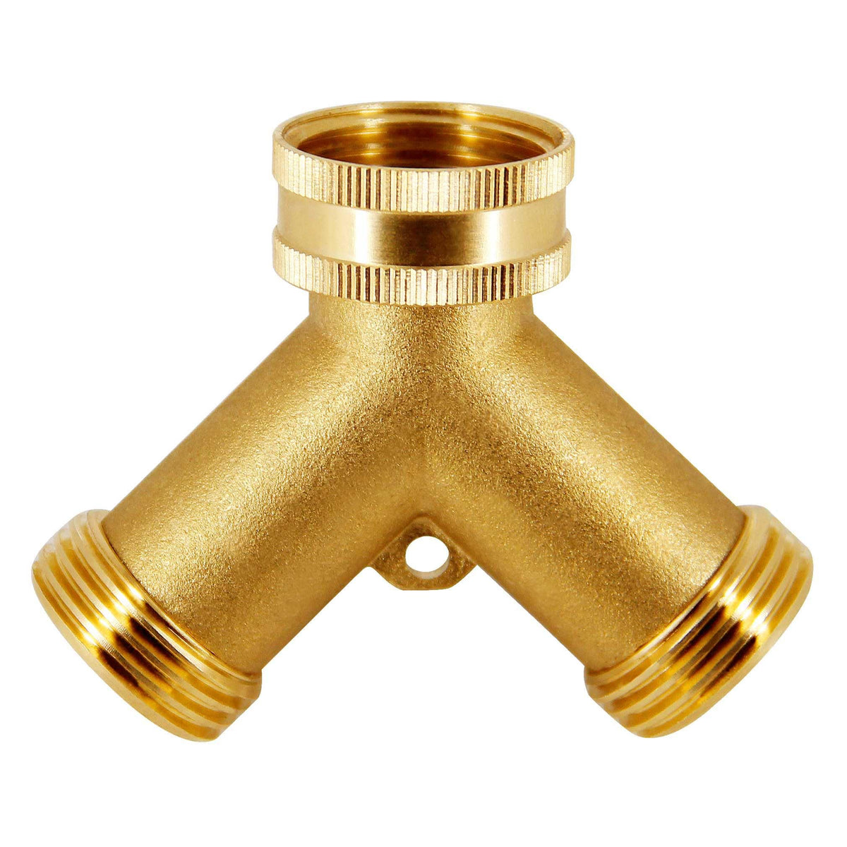 Triumpeek brass splitter side view highlighting sturdy build.