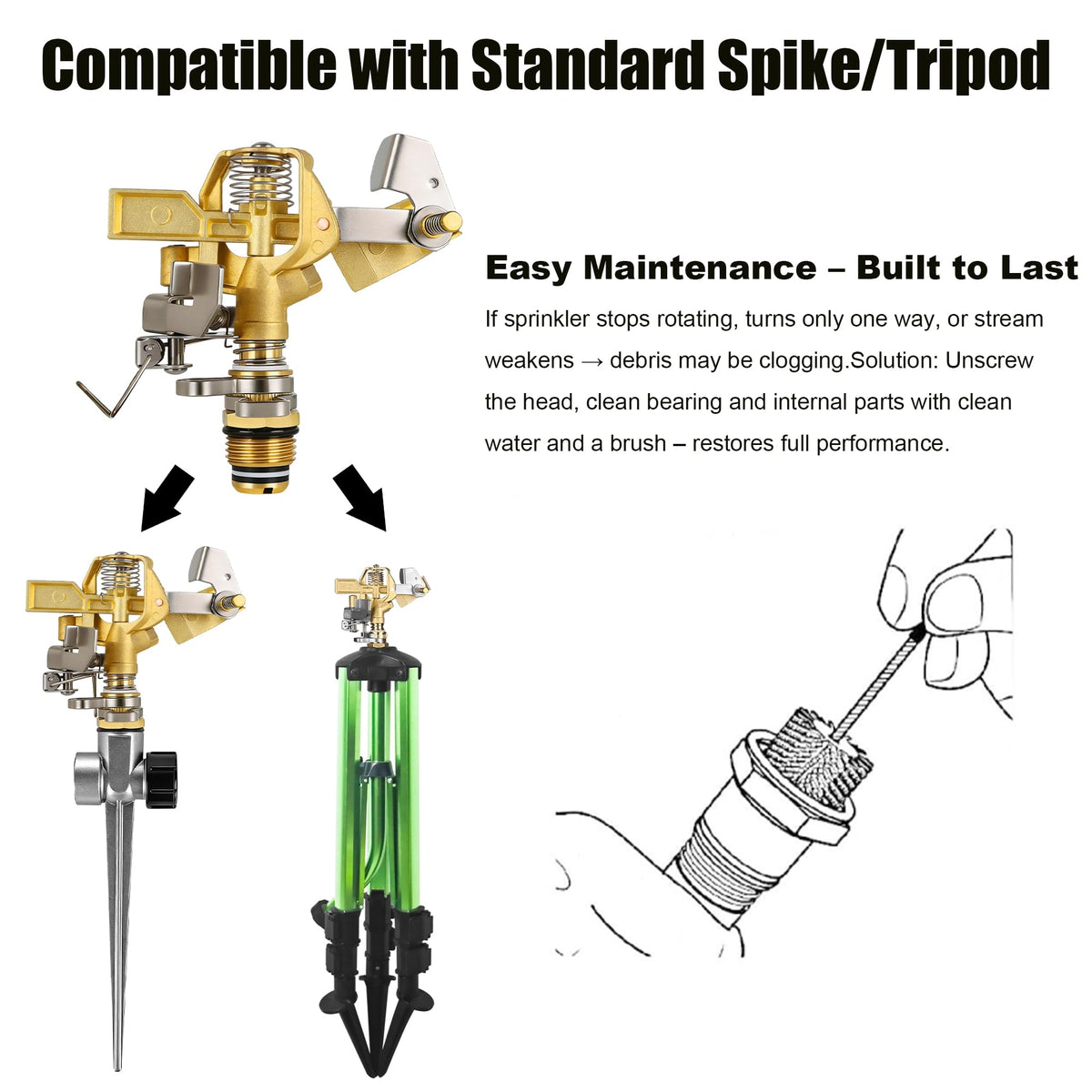 Triumpeek easy-clean design allows quick maintenance and reliable performance