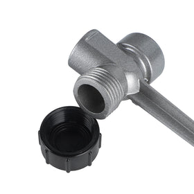 Triumpeek standard 3/4 inch threads fit most hoses and fittings.